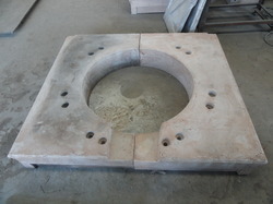 INDUCTION FURNACE REFRACTORY BLOCKS
