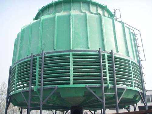 FRP Round Shaped Cooling Towers
