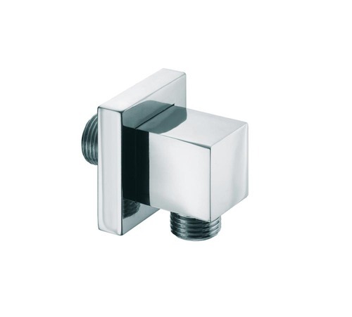 Square Brass Water Supply Elbow with Flange