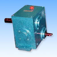 Single Body Double Worm Reduction Gearbox