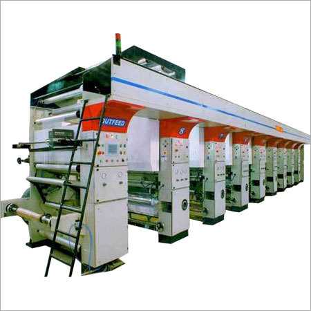 Multi Color Rotogravure Printing Machine