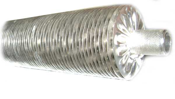 Spiral crimped Finned Tubes