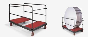 Circular Table With Trolley