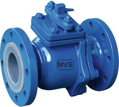 Ptfe lined valves