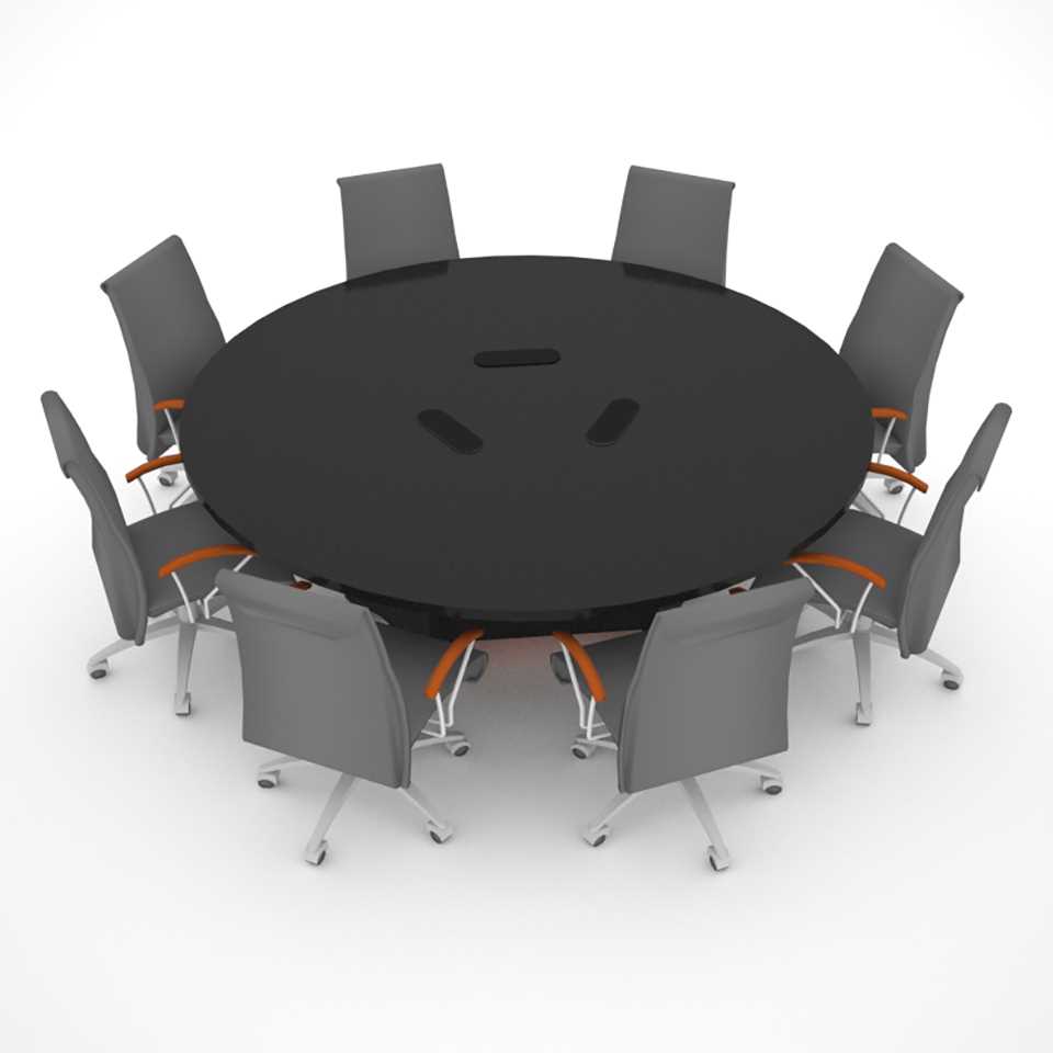 Round Conference Table