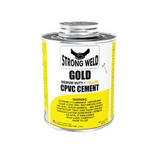 Gold Medium Duty CPVC Solvent Cement